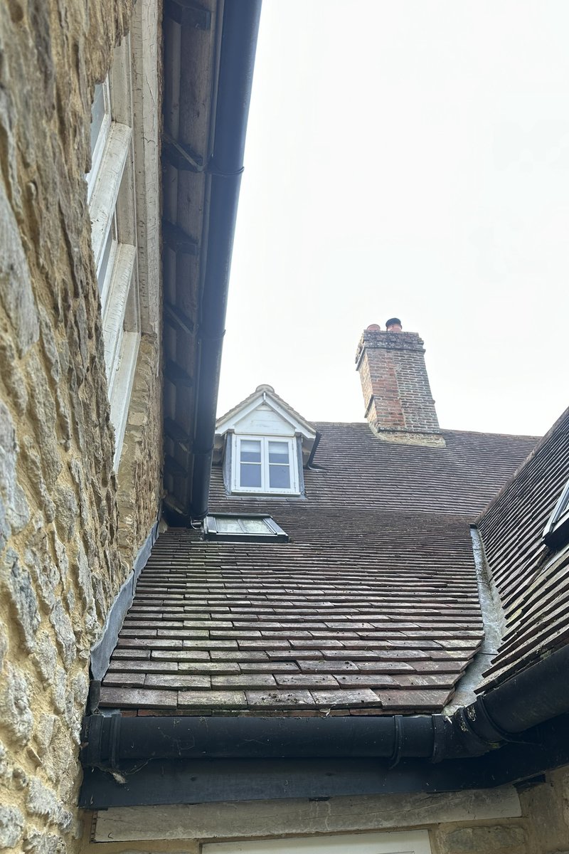 Roof cleaning project – Moss Removal
